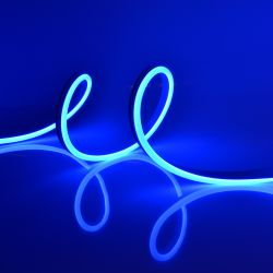 ULS-N11-2835-120LED-m-8mm-IP67-DC24V-10W-m-15M-BLUE Светодиодная гибкая герметичная лента. NEON. Катушка 15м. в герметичной упаковке. Синий свет. ТМ Uniel