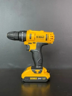 DeWalt Шуруповерт, 24 В, 24 Нм, 2 АКБ