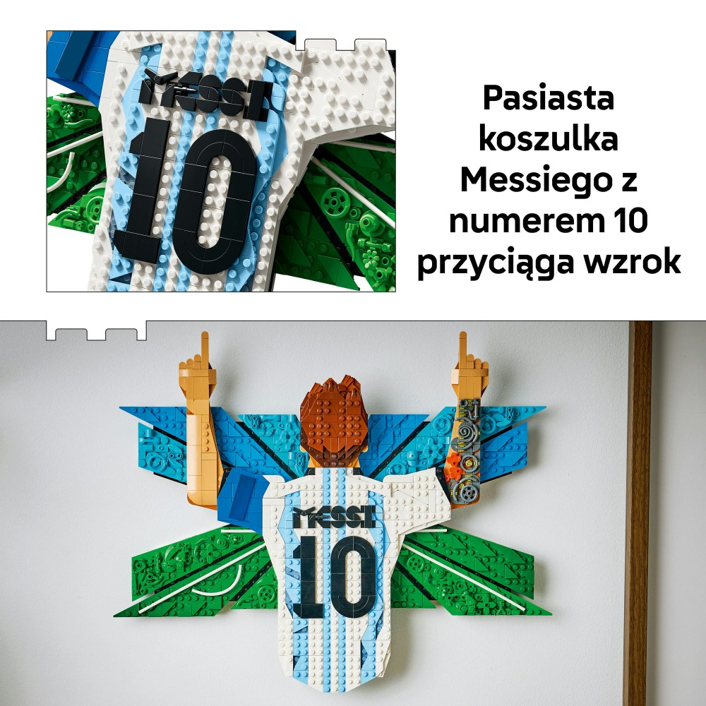 Конструктор LEGO Editions Football 43018 Лионель Месси — гол — фото 5