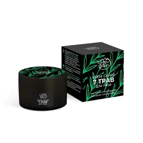TambuSun Крем-скраб для лица 7 трав 50 мл