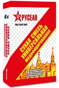 Универсальная сухая смесь М-150 модифицированная (Русеан) мешок 40 кг