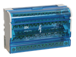 Шины на DIN-рейку в корпусе (кросс-модуль) ШНК 4х15 3L+PEN IEK