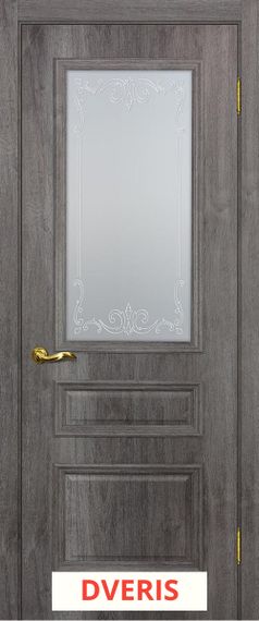 Межкомнатная дверь Верона-2 (Дуб Тофино/Сатинат Белый)
