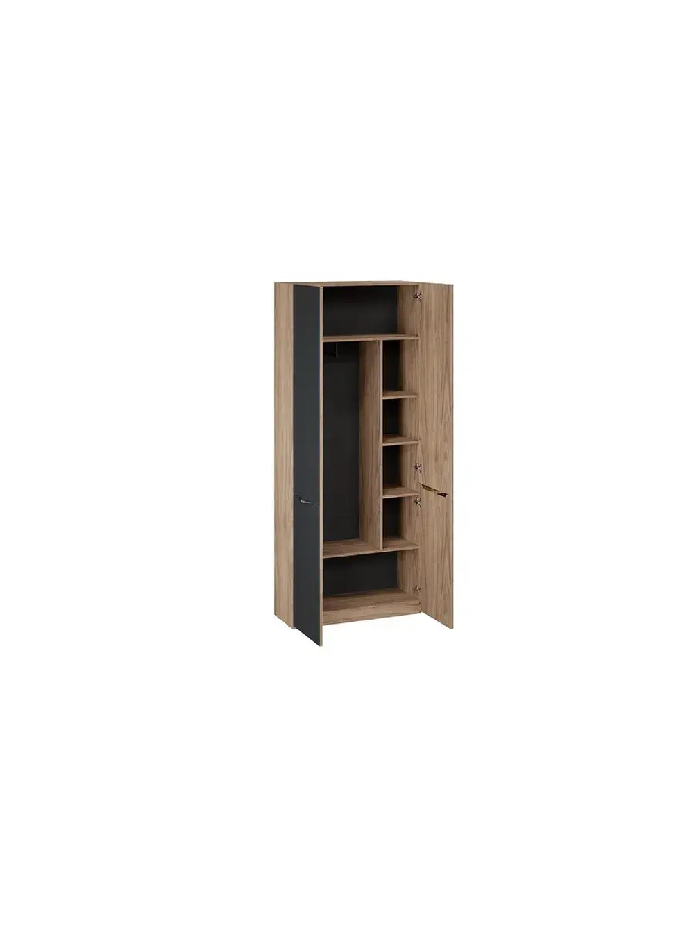 Прихожая с зеркалом Яблоня Беллуно 197х37х217