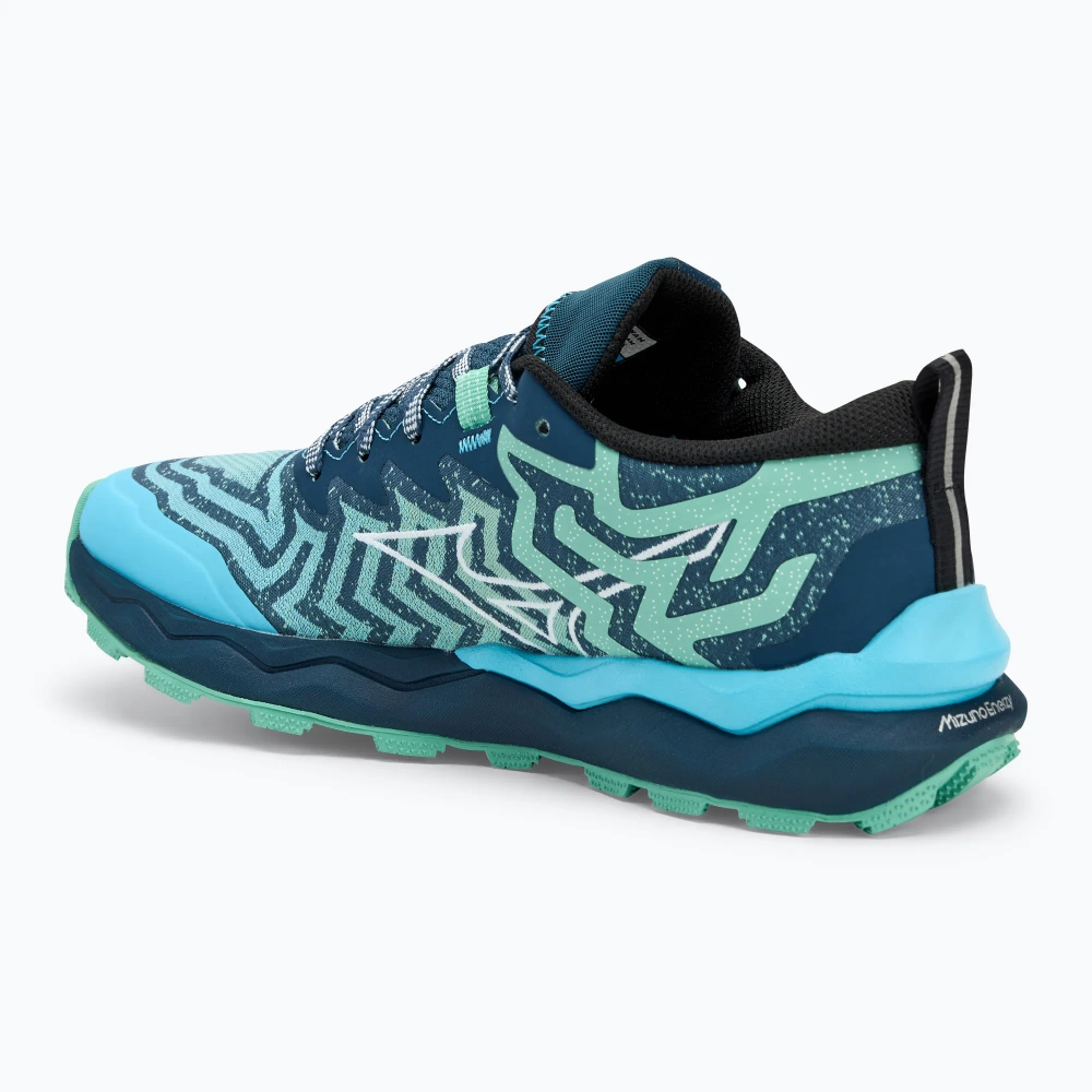 Женские Кроссовки для бега Mizuno Wave Daichi 8 dusty jade green/ white/ river blue