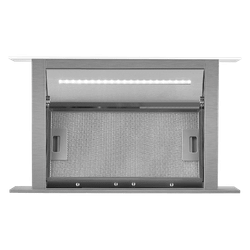 Кухонная вытяжка встраиваемая в столешницу Maunfeld Prestige 90 White