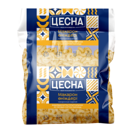Макароны Цесна рожки рифленые 1,6 кг
