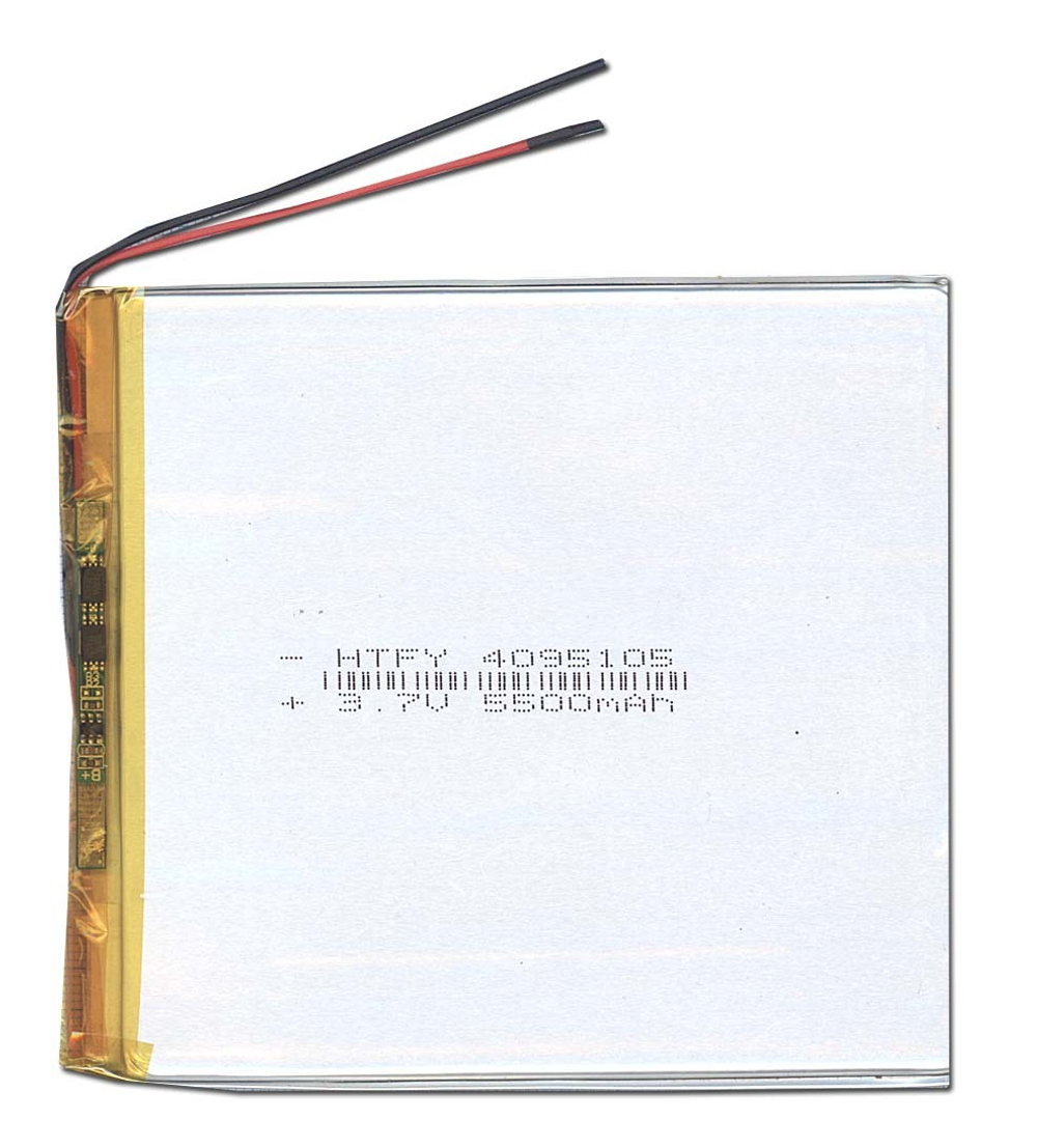 Аккумулятор Li-Pol (батарея) 4*95*105мм 2pin 3.7V/5500mAh