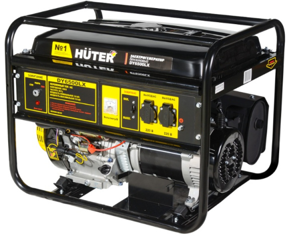 Генератор бензиновый Huter DY6500LX-электростартер (64/1/7)