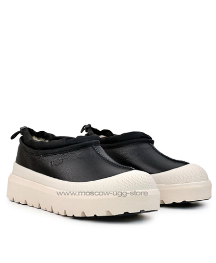 MENS TASMAN WEATHER HYBRID LEATHER -black