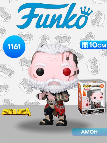 Фигурка Funko POP! Games Borderlands 4 Amon (1161) 86722 / Фигурка Фанко ПОП! по мотивам игры "Borderlands 4", Амон