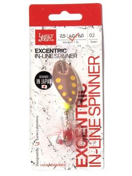 Блесна вращ. Lucky John EXCENTRIC IN-LINE 04.0г 002 в блистере