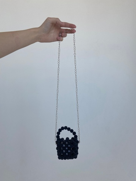 BYSASHAZEMLYA mini-bag in black