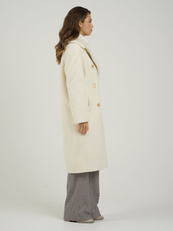 Шуба из шерсти чебурашка, SilverFox (арт. 1152)