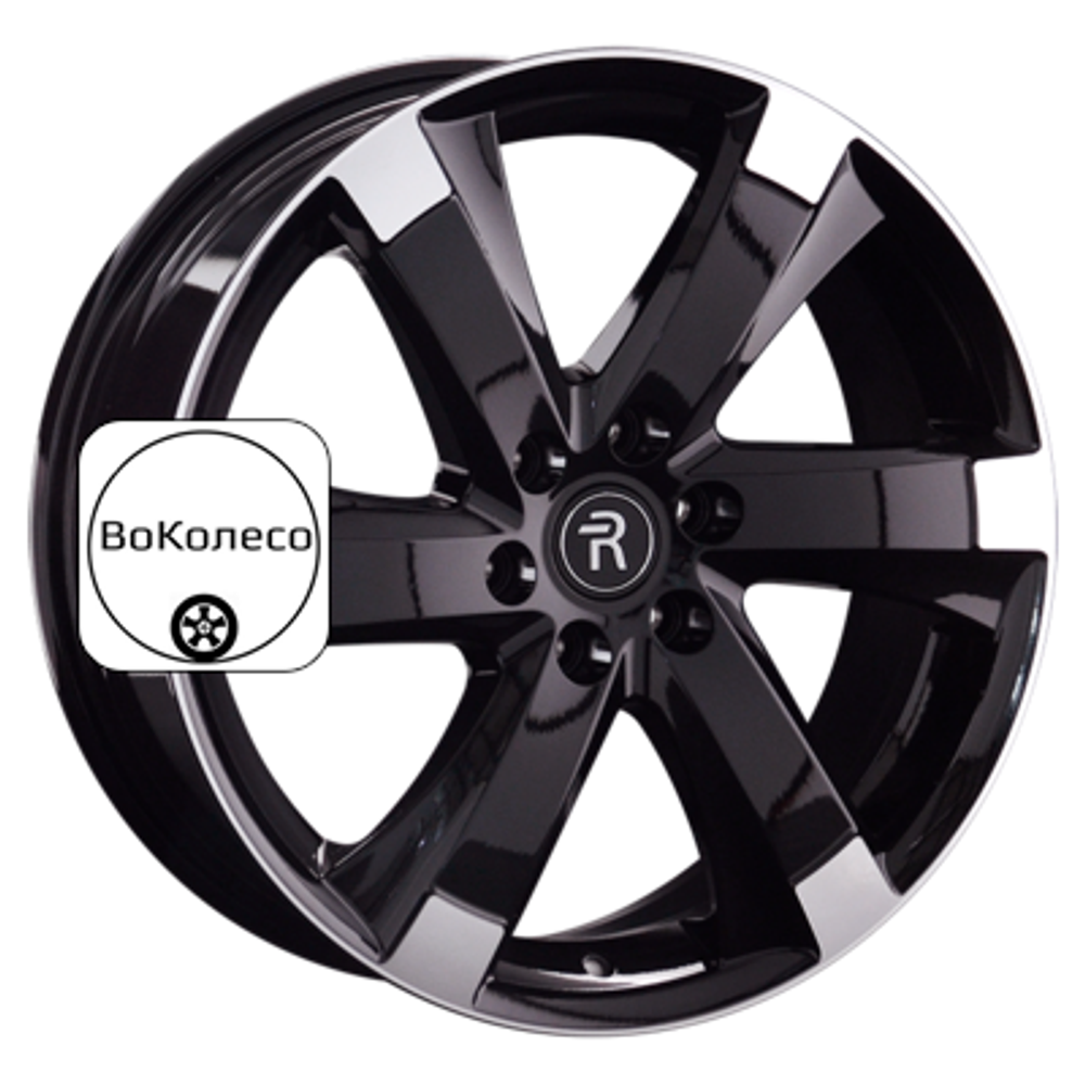 7x18/6x114,3 ET39 D67,1 KI334 BKF (конус, C570) Replay