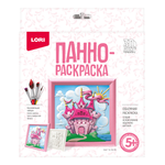 3D Art Панно-раскраска 20*20см "Замок" (Lori)
