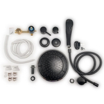 Душевая Кабина Грэй-Блэк 90*90 В