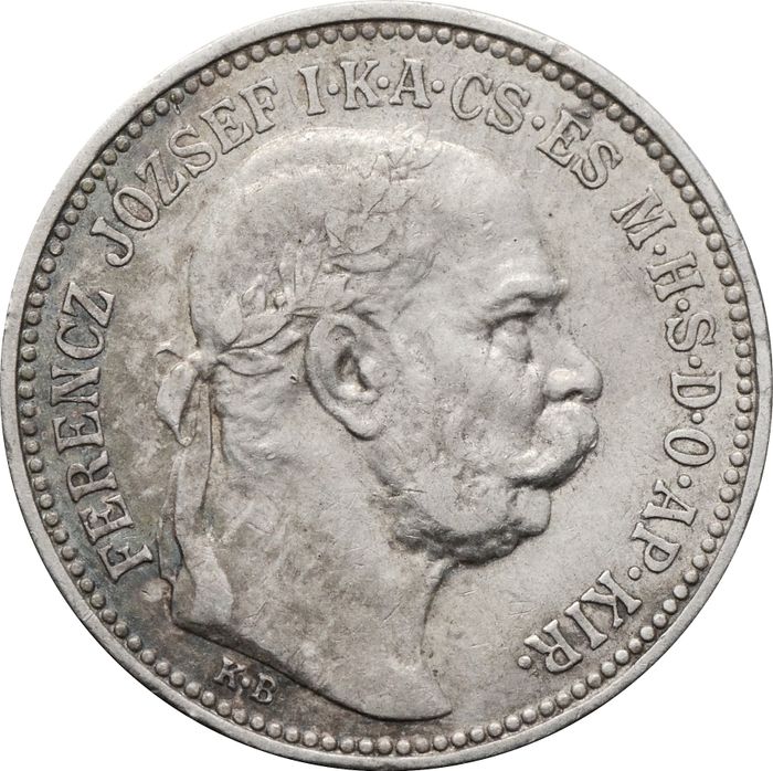 1 крона 1912 Венгрия