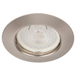 ST3 SN Светильник ЭРА штампованный MR16,12V/220V, 50W сатин никель