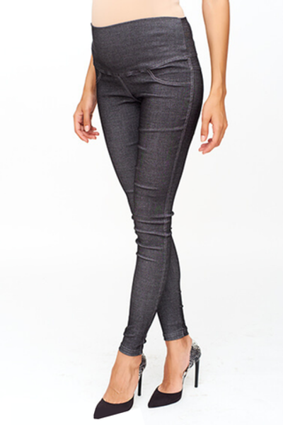 Джеггинсы для беременных серые, размеры 48,54