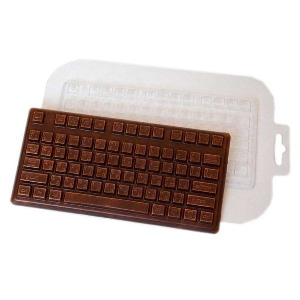 Форма пластиковая для шоколада «Клавиатура»