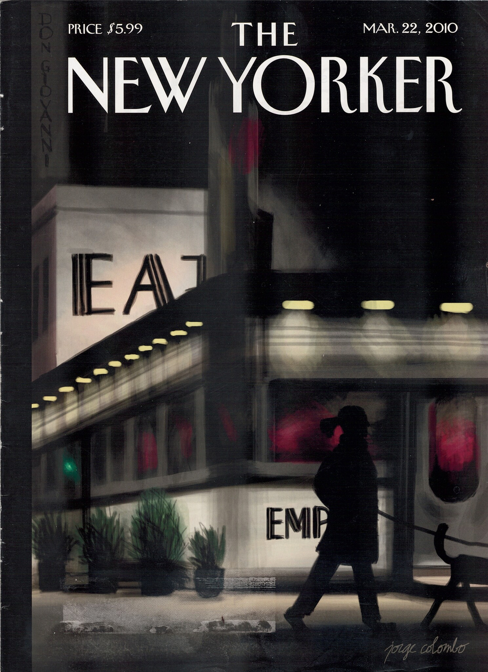 Журнал The New Yorker 22-03-2010, обложка