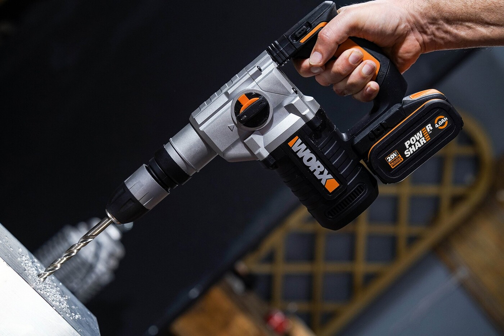 Перфоратор аккумуляторный Worx WX392