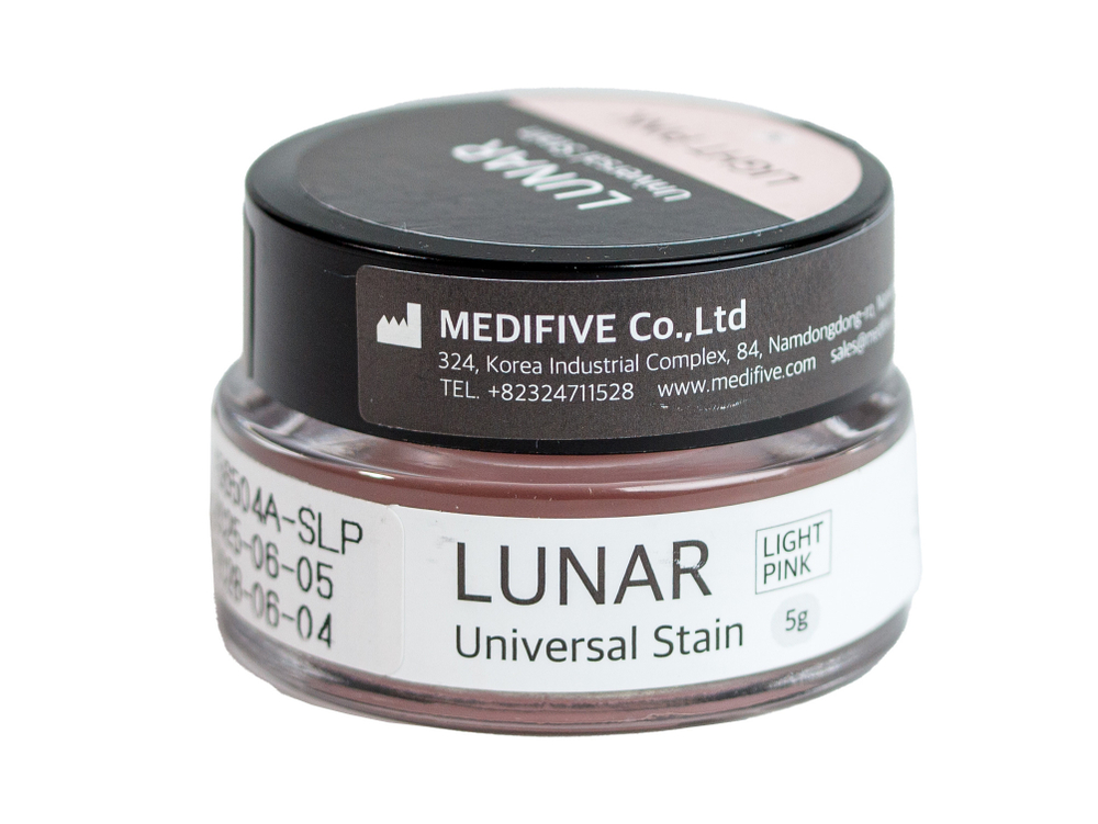 Lunar (Лунар) универсальный краситель для керамики LIGHT PINK (5г)