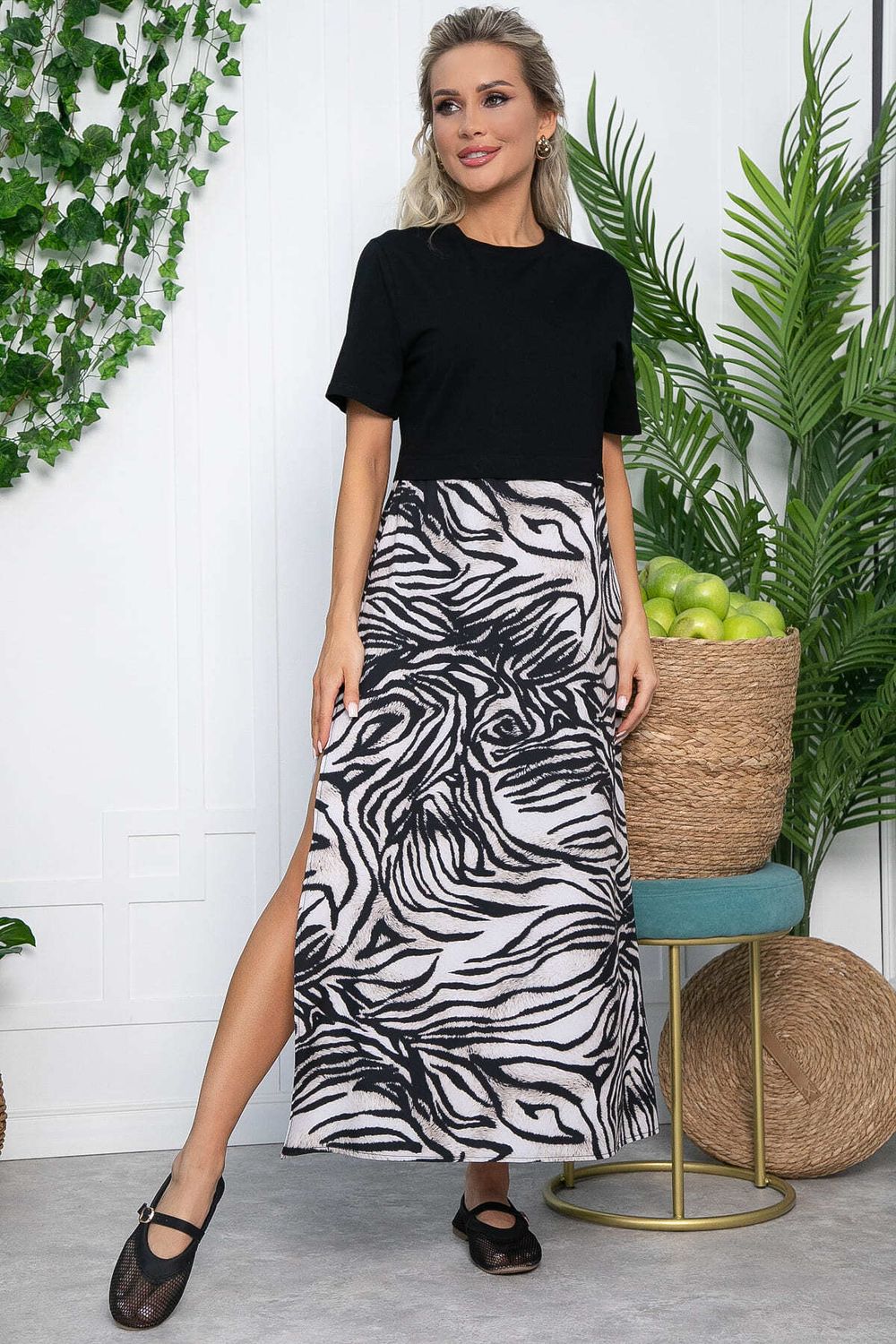 Платье Мелони (зебра) П13529-41М LT Collection