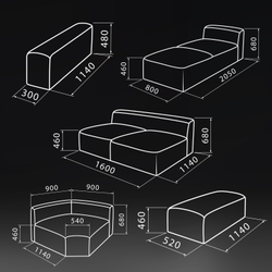Модульный диван "Лорд"