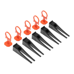 Комплект зажим и клин для системы выравнивания плитки СВП Кольцо, 40/40 шт. в пакете Сибртех 88111