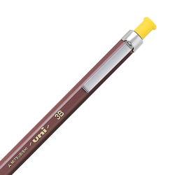 Цанговый карандаш 2 мм Mitsubishi Uni 3B + упаковка грифелей 2,0 мм 3B