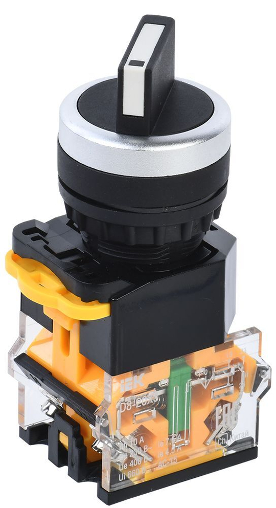 Переключатель D8-20X3 на 3 положения 2з черный IEK