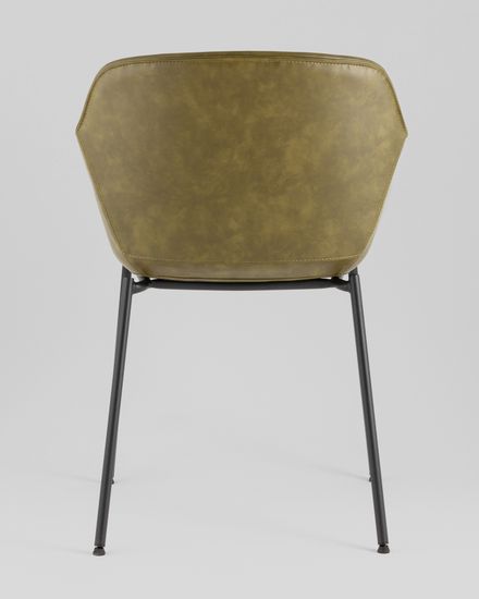 Стул Ashby экокожа зелёная