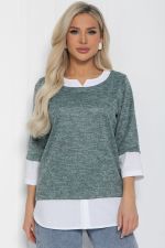 Джемпер Нежный акцент (мята) Б12615-4 LT Collection