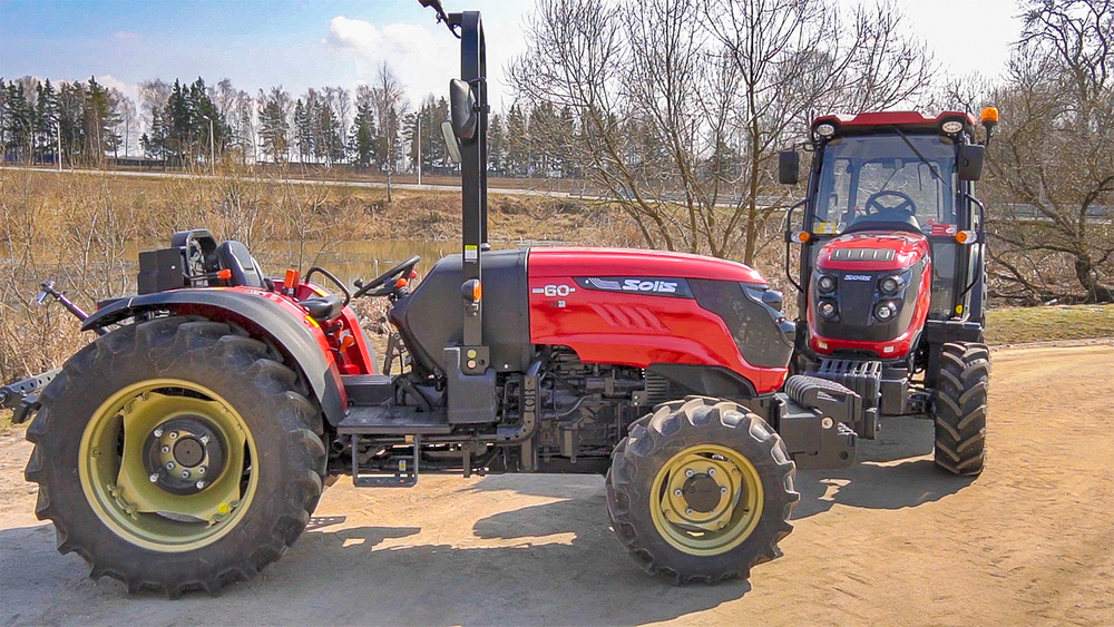 Трактор Solis-Gold | Солис-Голд 60G 4x4 12+12 MST Radial аgri 280-70R18 / 360-70R28 (с ПСМ)