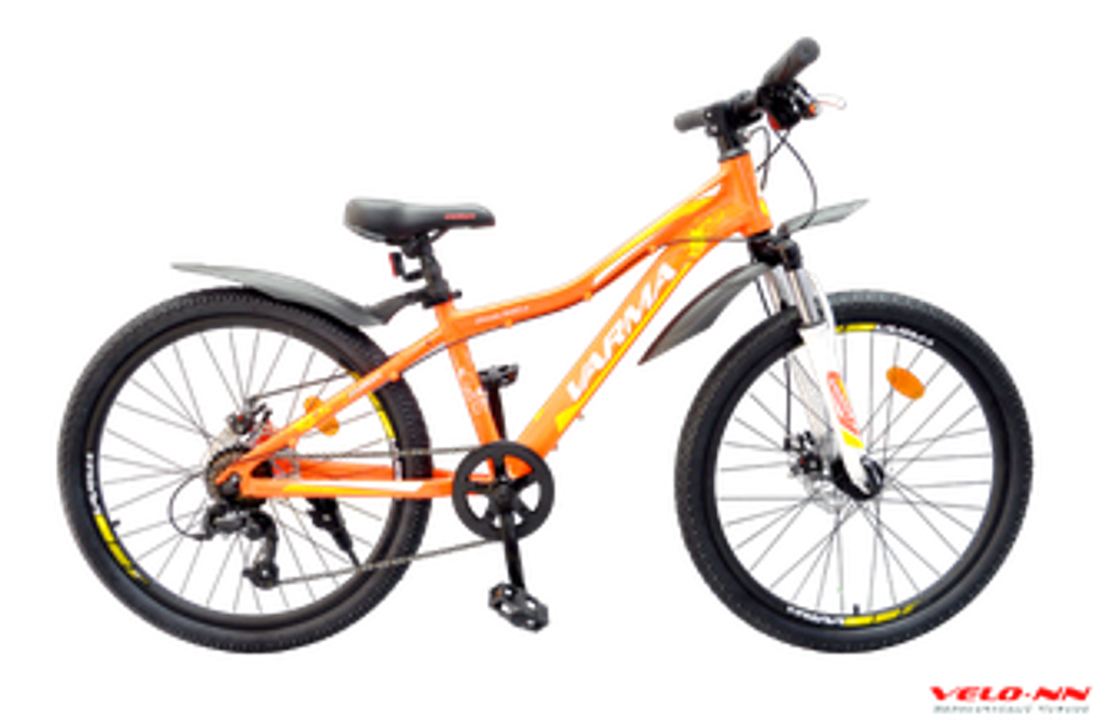Велосипед 24&quot; VARMA Columba H43DA 7 ск. оранжевый (Сделано в России)