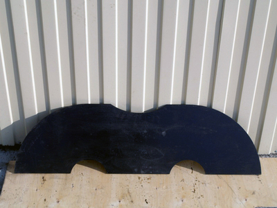 Бронелист (нижний торцевой) ДС-158 45.10.001