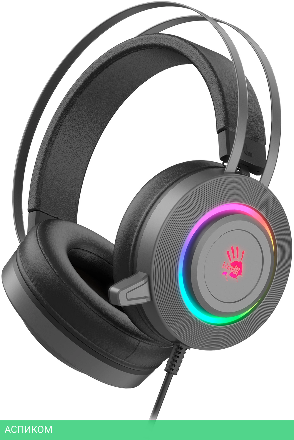 Наушники A4Tech Bloody G521S серый