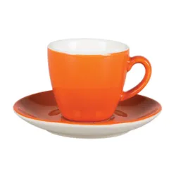 Кофейная пара 80 мл оранжевая d 6,2 см h5,3 см Barista (Бариста) P.L. Proff Cuisine [6]
