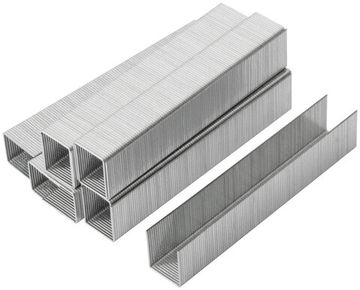 Скобы для степлера закаленные 11,3 мм х 0,7 мм, (узкие тип 53) 14 мм, 1000 шт.