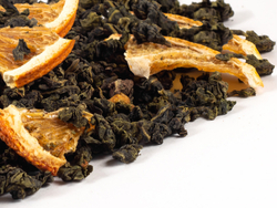 7766D Чай улун ароматизированный ПРЕМИУМ коллекция "Апельсиновый улун"