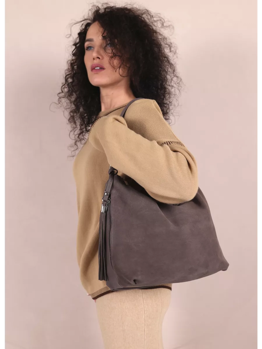 сумка через плечо большая тоут шоппер