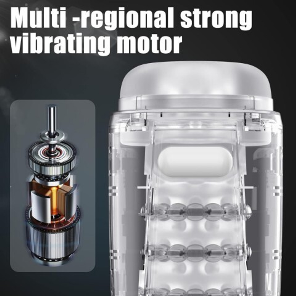 Автоматический мастурбатор JIUAI с мощной вибрацией