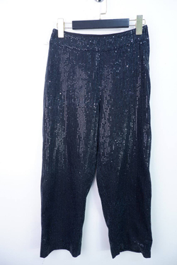 Брюки H&M в пайетках, маркировка 34, визуально на 40 размер