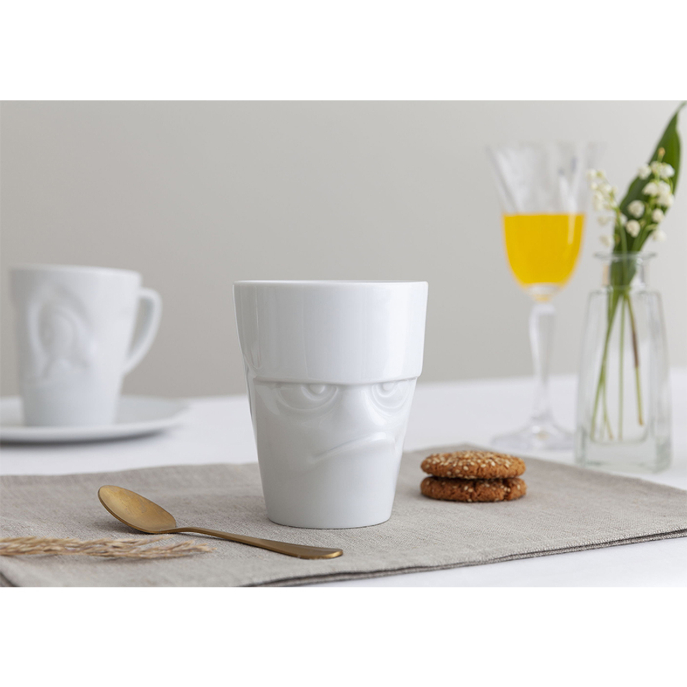 Кружка tassen grumpy, 350 мл, белая