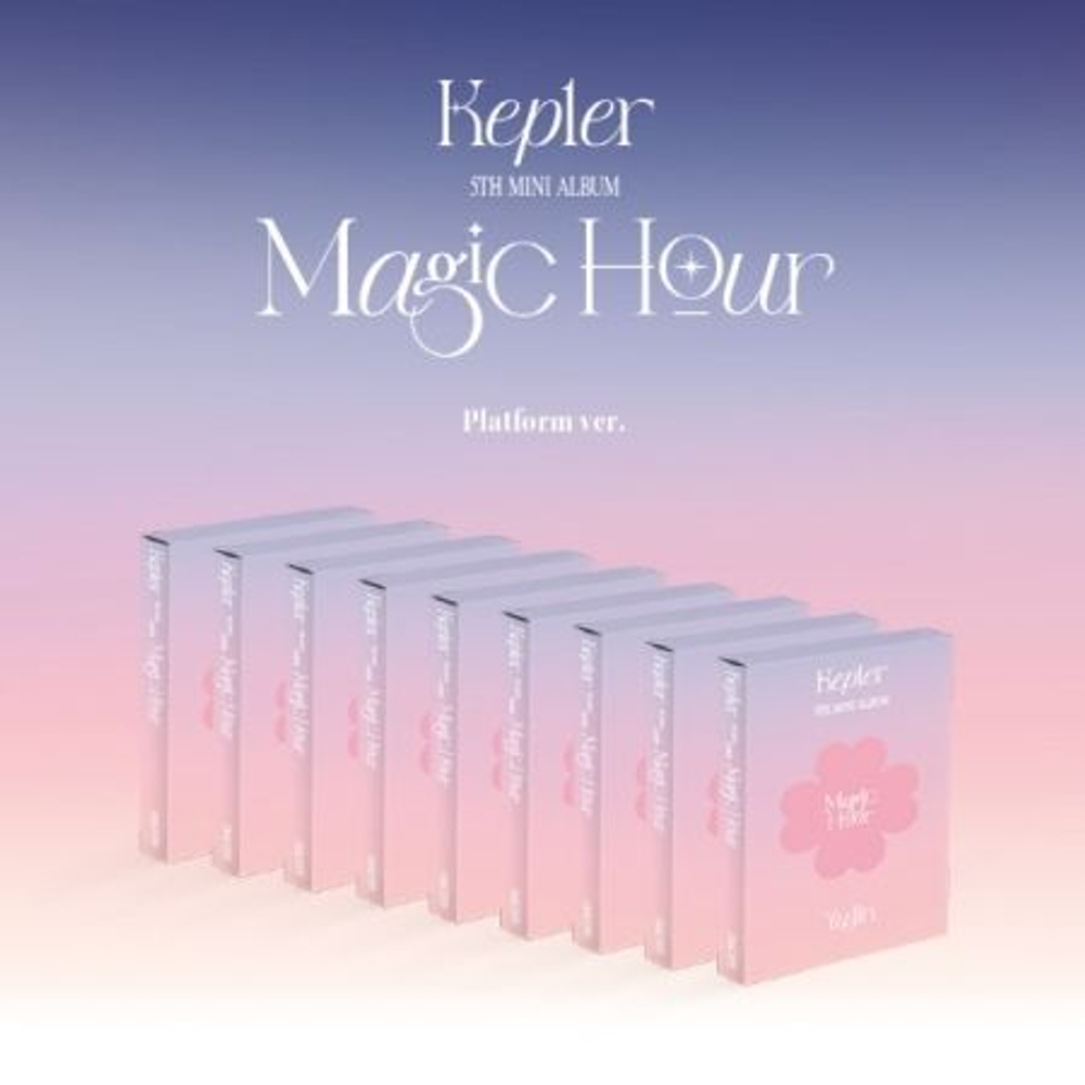 Альбом KEP1ER - MAGIC HOUR 5th Mini Album PLATFORM RANDOM Version