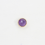 Grisant Cab tops with rose cut stone