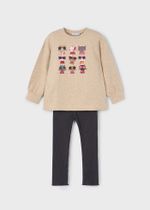 толстовка с леггинсами