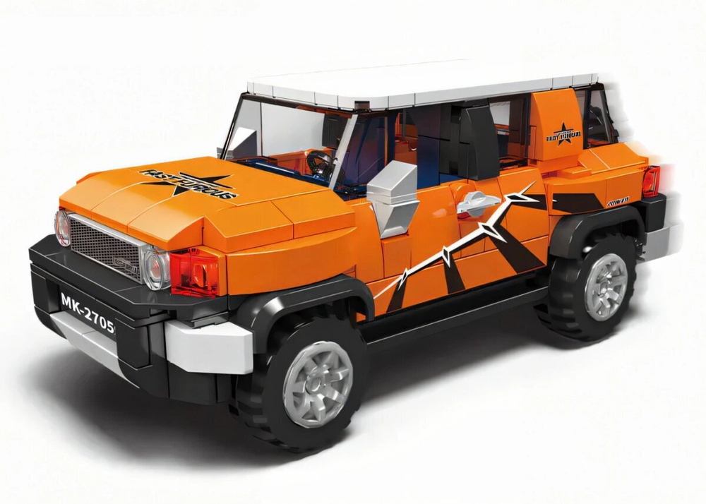 Конструктор Mould King Models 27059. Cruiser SUV, 414 деталей
